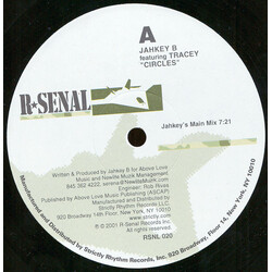 Jahkey B / Tracey (2) Circles USED VINYL 12INCH 45 RPM