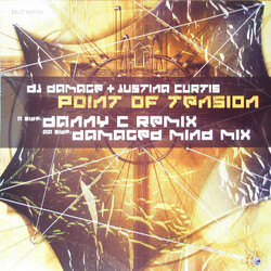 DJ Damage / Justina Curtis Point Of Tension USED VINYL 12INCH 33 S RPM 45 RPM