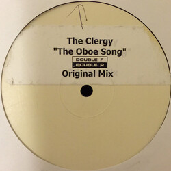 The Clergy The Oboe Song USED VINYL 12INCH SINGLE SIDED WHITE LABEL PROMO