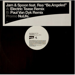 Jam & Spoon / Rea Garvey Be.Angeled USED VINYL 12INCH 45 RPM PROMO