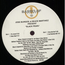 Jose Burgos / Julio "Deuce" Martinez Black Pearl USED VINYL 12INCH 33 S RPM