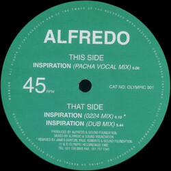 Alfredo Inspiration USED VINYL 12INCH 45 RPM