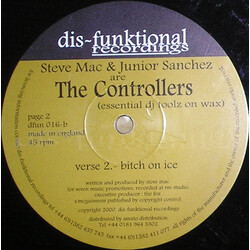 Steve Mac / Junior Sanchez / The Controllers (3) The Controllers (Essential DJ Toolz On Wax) USED VINYL 12INCH 45 RPM