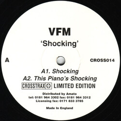 VFM Shocking / Rocking USED VINYL 12INCH 33 S RPM LIMITED EDITION