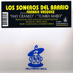 Los Soneros Del Barrio / Frankie Vazquez Hay Craneo / Tumba Mabo USED VINYL 12INCH 33 S RPM