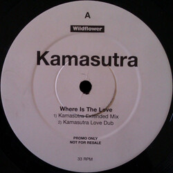 Kamasutra Where Is The Love USED VINYL 12INCH 33 S RPM PROMO
