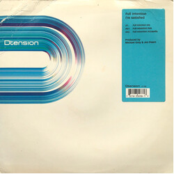 Full Intention I'm Satisfied USED VINYL 12INCH 33 S RPM