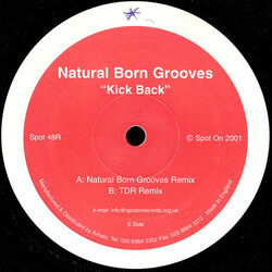 Natural Born Grooves Kick Back USED VINYL 12INCH