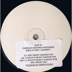 Charles Dockins / Sheila Ford Journey USED VINYL 12INCH 33 S RPM WHITE LABEL