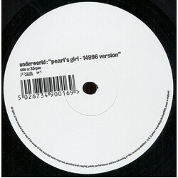 Underworld Pearl's Girl (14996 Version) USED VINYL 12INCH 33 S RPM PROMO