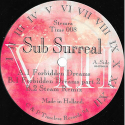 Sub Surreal Forbidden Dreams USED VINYL 12INCH 33 S RPM