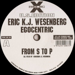 Krischan Jan-Eric Wesenberg Egocentric USED VINYL 12INCH