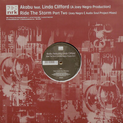 Akabu / Linda Clifford Ride The Storm Part Two (Joey Negro & Audio Soul Project Mixes) USED VINYL 12INCH 33 S RPM