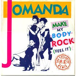 Jomanda Make My Body Rock (Feel It) (The Exclusive U.S. Remix) USED VINYL 12INCH 45 RPM STEREO