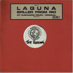 Laguna Spiller From Rio (Mt Rushmore Remix / Original) USED VINYL 12INCH TEST PRESSING