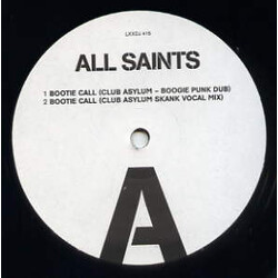 All Saints Bootie Call USED VINYL 12INCH PROMO 33 S RPM