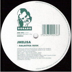 Jhelisa Galactica Rush USED VINYL 12INCH 33 S RPM SINGLE