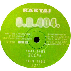 OD404 Break / Ezi USED VINYL 12INCH 33 S RPM