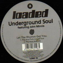 Underground Soul / John Minnis Let The Rhythm Get You USED VINYL 12INCH