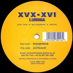 Lumina Phosphene / Borealis USED VINYL 12INCH 45 RPM