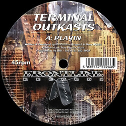 Terminal Outkasts Playin / War Zone USED VINYL 12INCH 45 RPM