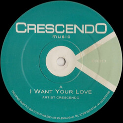 Crescendo I Want Your Love / Starlite USED VINYL 12INCH