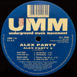 Alex Party Alex Party 2 USED VINYL 12INCH 33 S RPM