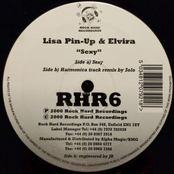 Lisa Pin-Up / DJ Elvira Sexy USED VINYL 12INCH 45 RPM