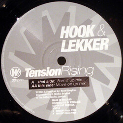 Hook & Lekker Tension Rising USED VINYL 12INCH