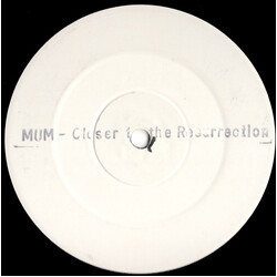 Mass Underground Movement (M.U.M) Closer To The Resurrection USED VINYL 12INCH 45 RPM WHITE LABEL