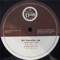 DJ Corster DJ Corster ep USED VINYL 12INCH EP 33 S RPM