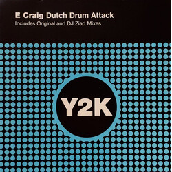 E-Craig Dutch Drum Attack USED VINYL 12INCH 45 RPM