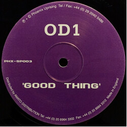 OD1 Good Thing USED VINYL 12INCH 45 RPM SINGLE SIDED