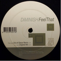 Diminish Feel That USED VINYL 12INCH 45 RPM
