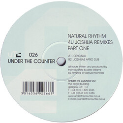 Natural Rhythm 4U (Joshua Remixes Part One) USED VINYL 12INCH