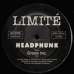 Headphunk Groov Inc. USED VINYL 12INCH STEREO