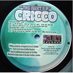 Cricco Castelli The Next E.P. USED VINYL 12INCH EP 33 S RPM