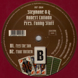 Stephane B & Robert Collado Funky Stuff USED VINYL 12INCH 33 S RPM 45 RPM