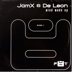 JamX & De Leon Mind Made Up USED VINYL 12INCH 45 RPM