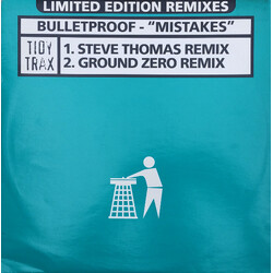 Bulletproof (2) Mistakes (Limited Edition Remixes) USED VINYL 12INCH LIMITED EDITION