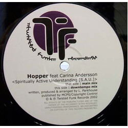 Hopper / Carina Andersson Spiritually Active Understanding [S.A.U.] USED VINYL 12INCH 45 RPM