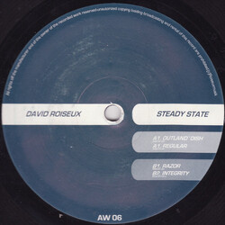 David Roiseux Steady State USED VINYL 12INCH 33 S RPM