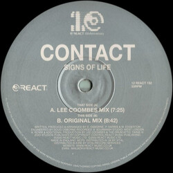 Contact Signs Of Life USED VINYL 12INCH 33 S RPM