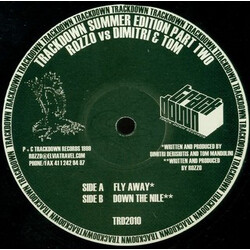 Dimitri & Tom / Rozzo Trackdown Summer Edition Part Two: Rozzo Vs Dimitri & Tom USED VINYL 12INCH 45 RPM