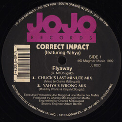 Correct Impact / Yahya McDougald Flyaway USED VINYL 12INCH 33 S RPM