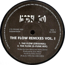 Model 500 The Flow Remixes Vol. I USED VINYL 12INCH 45 RPM PROMO