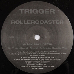 Trigger (3) Rollercoaster USED VINYL 12INCH 33 S RPM
