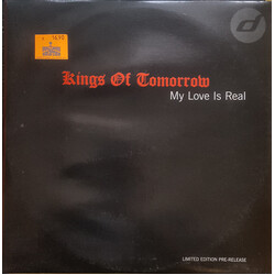 Kings Of Tomorrow My Love Is Real USED VINYL 12INCH 45 RPM SINGLE SIDED LIMITED EDITION