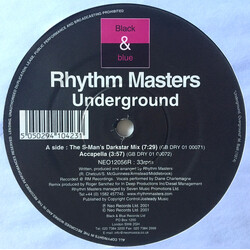 Rhythm Masters Underground USED VINYL 12INCH