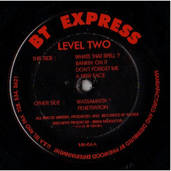 B.T. Express (2) Level Two USED VINYL 12INCH